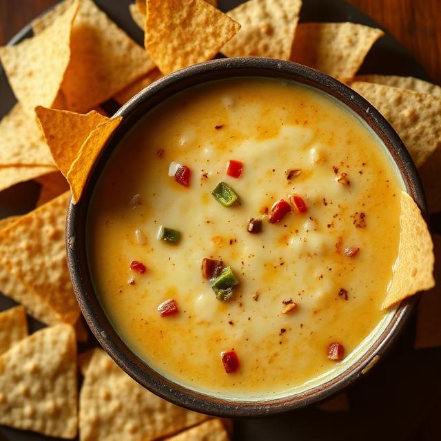 Creamy queso dip