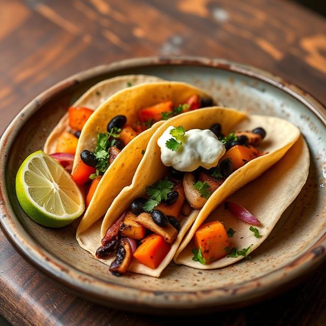 Classic Veggie Taco Plate